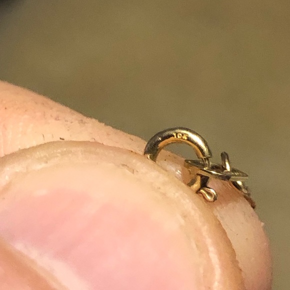 Gold necklace 10 karat - Picture 5 of 5